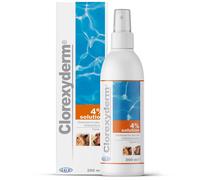 ICF Clorexyderm® 4% Antiseptic Spray for Dogs & Cats - Antibacterial & Antifungal Care for Itchy Skin Relief - 200 ml