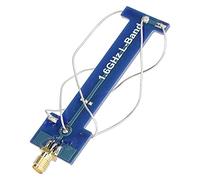 4 Arm Helical Antenna PCB High Performance Wide Frequency Range 1.4 1.68GHz for Satellite Positioning Aerospace Relay Systems SMA Male Connector (Blue)