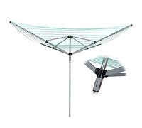 4 Arm Rotary Airer Clothes Outdoor Washing Line Hanger - 50 M