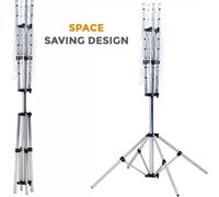4 Arm Rotary Washing Line 16M Airers Clothes Airer Outdoor Foldable Drying Space