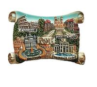 4 Attractions of Rome Italy 3D Fridge Magnet Souvenir Gift,Home & Kitchen Decoration Magnetic Sticker Roma Italy Refrigerator Magnet