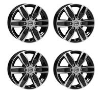 4 Autec Quantro wheels 6,5x16 6x130 SWP for Mercedes-Benz Sprinter