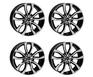 4 Autec Uteca wheels 8,0x18 5x114,3 SWP for Nissan X-Trail Juke Primera Leaf Alm