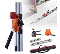 4-Axis 3-Blade Heavy-Duty Tile Cutter - with Suction Cups & Single/Double Track for Large Format Tiles | Precisely Cuts Vitrified Tiles, Marble & Stone Slabs,3.8m