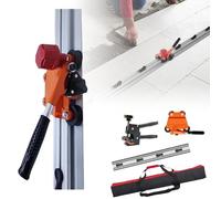 4-Axis 3-Blade Heavy-Duty Tile Cutter - with Suction Cups & Single/Double Track for Large Format Tiles | Precisely Cuts Vitrified Tiles, Marble & Stone Slabs,1.5m
