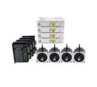 4 Axis CNC Router Kit 8.0Nm Nema 34 Stepper electronic starter + DM860I Stepper Driver + 60V Power Supply ICXLPMC