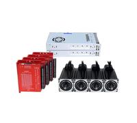 4 Axis Nema 23 Closed Loop Stepper Motor 3Nm and Hybrid Servo Stepping Driver & 500W 48V Power Supply CNC Kit(4 Axis Stepper Kit)
