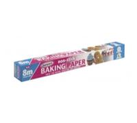 4 Baking Paper Rolls Non Stick Oven Baking Tray Cake Tin Lining Paper 8M x 37cm