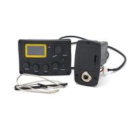 4 Band Acoustic Guitar Bass EQ Equalizer With Digital Procedding Tuner Guitar Pickup
