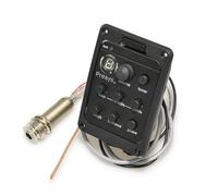 4 Band Acoustic Guitar Pickup Preamp EQ Tuner Piezo Mic Beat For Various Musical Instruments Professional acoustic guitar pickups(201 No Mic)
