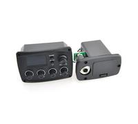 4 Band Acoustic Guitar Preamp With Digital Procedding Tuner 4 Band EQ Equalizer Piezo Pickup Guitar Accessories