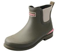 Barbour Ladies Abbeyfield Wellingtons - Olive - Size: UK 4