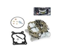 4 Barrels CFM Carburetor Carb Compatible with 1901R 750 Manual Divorced Choke Compatible with Chevy GMC 1901-GG Rochester Quadrajet