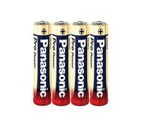 4 batteries from Panasonic / Micro (LR 03) AAA