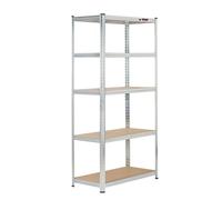 4 Bays|180x90x45cm |Galvanised |Boltless Garage Shelving Unit |1000kg