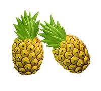 4 Beach Towel Clip Pineapple Shaped Quilt Towel Clip Plastic,Novelty Sunbed Beach Pegs,Large Sized Laundry Pegs for Holiday, Beach, Pool