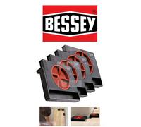 Bessey AV2 Spacer, Black/Red, 5-20 mm - Pack of 4