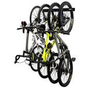 4 Bike Rack for Garage - Solid Steel Extra Heavy Duty BLAT Bike Rack - Garage Wall Mounted Bicycle Storage