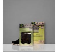 4 Black Suede Heel Grips ONE Size Unisex Boot Shoe Pads Comfort Protectors Foot