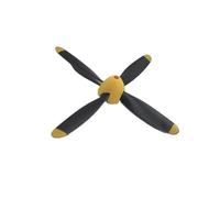 4-Blade Propeller For 761-5 P-51D 761-8 F4U 761-9 T28 761-11 BF109 761-12 Spitfire RC Plane Use(Base of two)