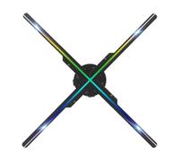 4 Blades 576 Light Chips High Definition Three Dimensional Holographic Fan Projection Advertising Machine