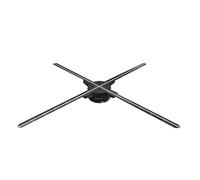 4 Blades 612Pcs LED 3D Hologram Advertising Holographic Fan Display Equipment 3D Indoor Hologram Fan for Shop