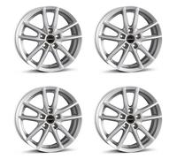 4 Borbet Wheels W 7.0x17 ET40 5x108 SIL for Land Rover Discovery