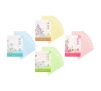 4 Boxes Facial Oil Blotting Paper 100 Sheets Linen Draw Box Four