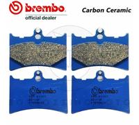 4 Brake Pads Anterior Brembo Blue Carbon Ceramic Gilera Nordwest 600 1990
