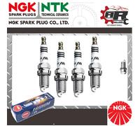4 Bujía Iridio IX Marca NGK Original ZFR5FIX-11 N. Stock 2477 Precio Mayorista