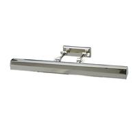 4 Bulb Adjustable Joints Directional Picture Light Polished Nickel LED E14 40W Loops Metallics One Size