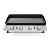 4 Burner Portable Gas Plancha 10kW BBQ Griddle, Stainless Steel - DG23