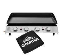 4 Burner Portable Gas Plancha & Cover