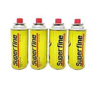 4 BUTANE GAS BOTTLES CANISTER