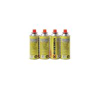 4 Butane Gas Bottles Canister Camping Heater Cooker BBQ