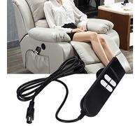 4 Button Remote Control Handset Manual Lift Chair Portable Parts Switch Replacement Electric Tilt Controller for Sofas, Wheelchairs, etc