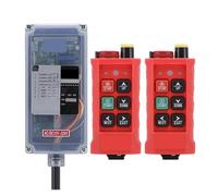 4-button Single Speed Car Tailgate Lifting Hydraulic Control Lifting Crane Industrial Radio Remote Control Tailgate Switch(A,DC10-30V)