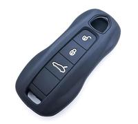 4 Buttons Car Silicone Key Shell Fob For Porsche For Panamera For Cayenne 971 911 9YA For Macan For Boxster Auto Parts