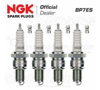 4 Candles NGK BP7ES VW Volkswagen Jetta 1 1.6 Li/Gli 1.6 08.1978 - 07.1982