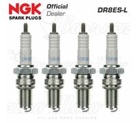 4 Candles NGK DR8ES-L For Suzuki GSX 750 S Katana 750