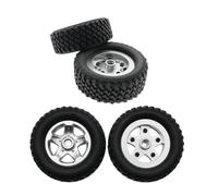 4 Car Tire Set to Improve Stability Compatibility Change Parts Set Remote Control Car Accessories MN82/82S/LC79 Remote Control Tires