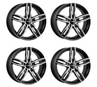 4 Carmani Wheels 14 Paul 7.5x17 ET35 5x112 SWFP for Audi 100/200 80/90 A3 A4 A5