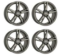 4 Carmani Wheels 16 Anton 7.5x17 ET47 5x112 HYP for VW Beetle Caddy Eos Golf Plu