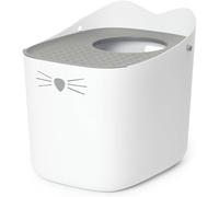 Catit PIXI Grey Top Entry Litter Box - Single