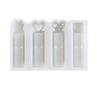 4 Cavities Silicone Money Holder Molds with Hole for Money Holder Making Epoxy Resin Silicone for Art Craft Chocolate and Candy