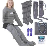 4 Cavity Electric Air Compression Massager Machine, Full Body Waist Arm Leg Relax Instrument for Full Body Massage Pressotherapy Lymphatic Drainage
