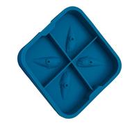 4 Cavity Silicone Tray, Easy-Release Molds, It Doubles as a Tool for Shaping Jelly, Chocolates, and Other Edible Treats, 5.91x5.91x1.18 Inches