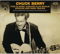 4 CD BOX: Chuck Berry: 5 Classic Albums Plus Bonus Singles and Rare Tracks NEW