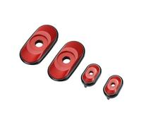 4 Chain Adjuster Plates Compatible With Ct125 Trail 125 2018 2024 Part(Red)