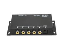 4 Channel Car Mobile DVR, DC 12V/24V 720P HD Mobile Vehicle Car DVR MDVR Video Recorder Kit with Remote Control, Vehicle Digital Video Recorder for School Buses Tank Trucks